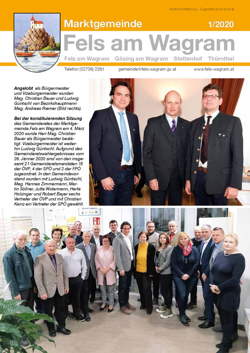 2020.03.17 20Fels20Wagram20Gemeindezeitung